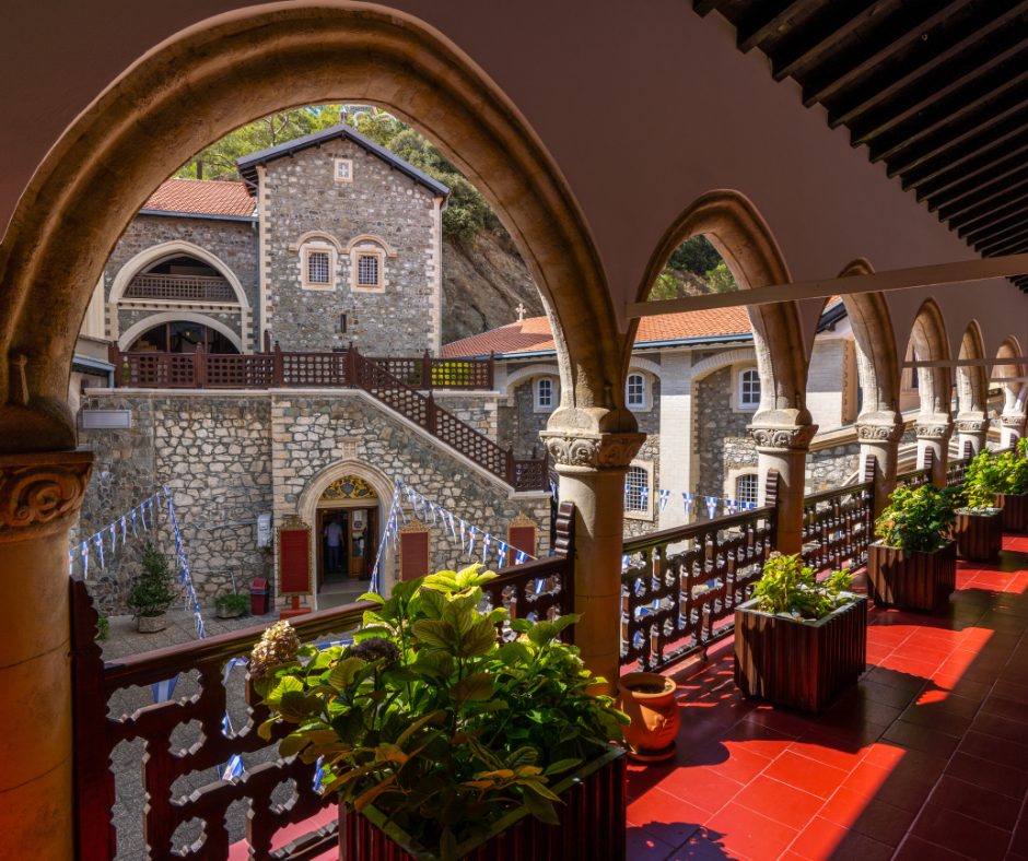 Kykkos Monastery in Troodos Mountains