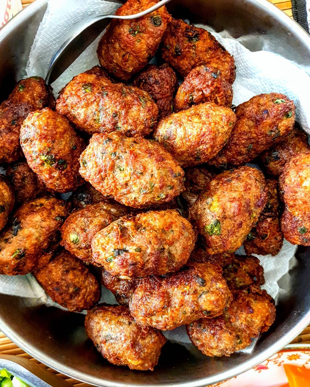 keftedes Cypriot meatballs