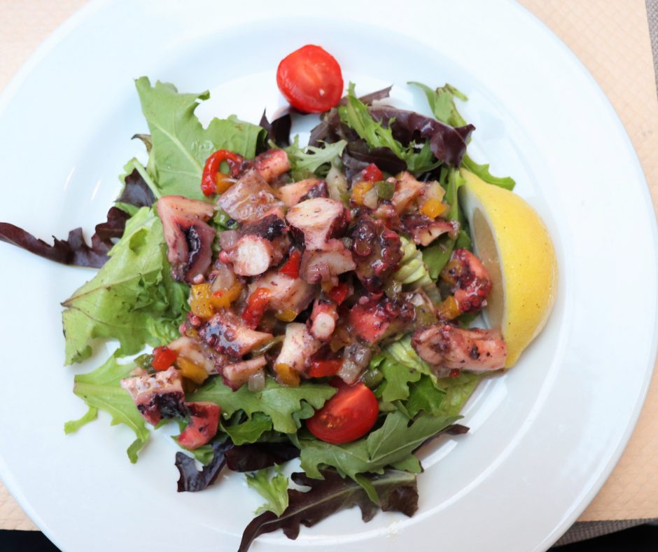 octopus salad